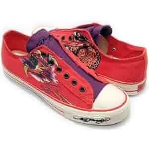 Ed Hardy 赤黒2点セット Amazon | [エドハーディー] サイズ:11.0 ローライズ スニーカー